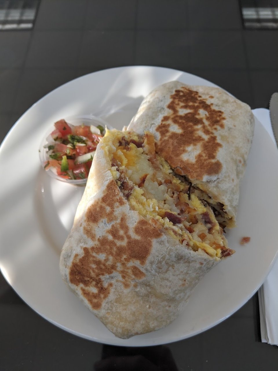 All Meat Breakfast Burrito